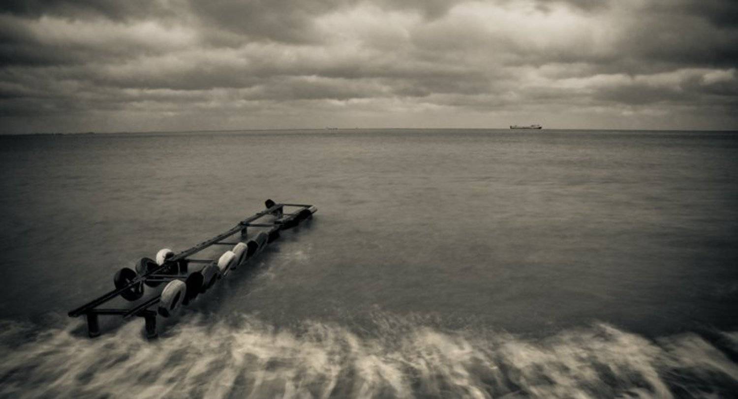 море, вода, облака, тучи,, Сергей Бессудов