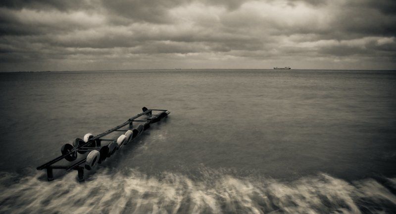 море, вода, облака, тучи, *** фото превью