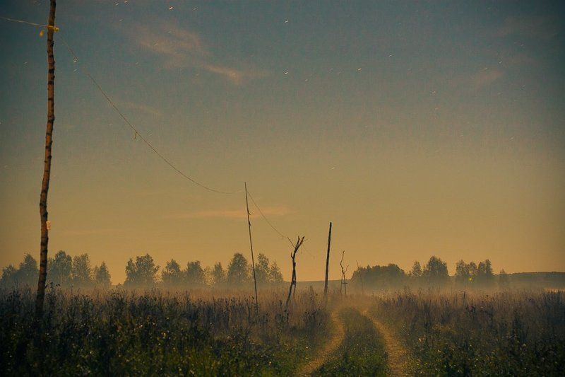 Ночью в поле фото превью