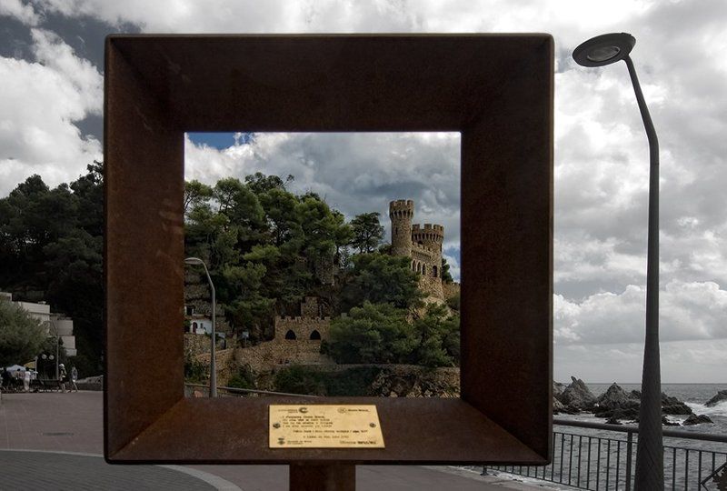 spain , catalunya , costa brava , llored de mar Картина в раме фото превью