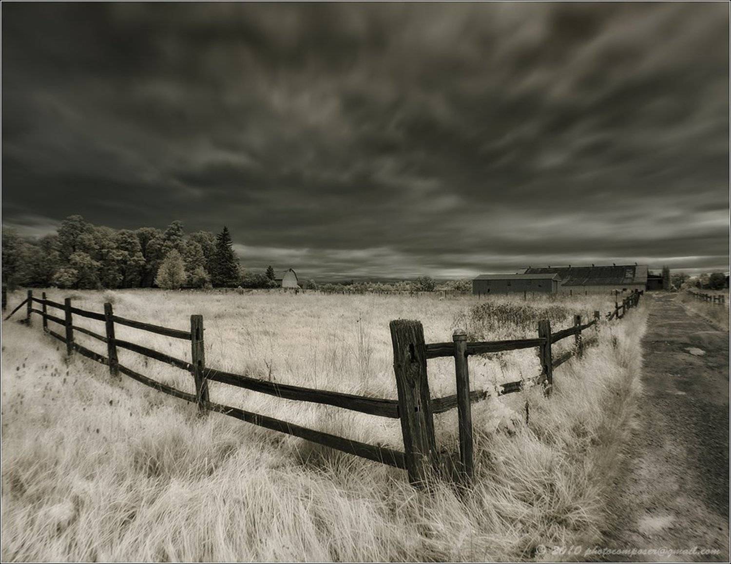 пейзаж, pilgrim, инфракрасный, infrared, Pilgrim