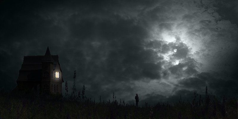 Дом стоит, свет горит..... фото превью