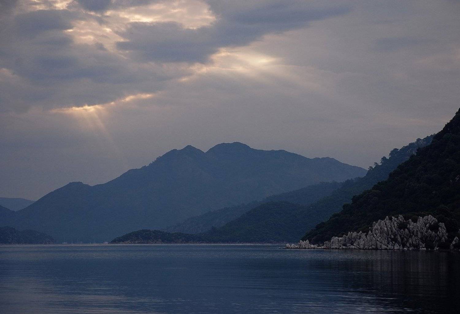 дождит, утро, мармарис, море_эгейское, VictorSe