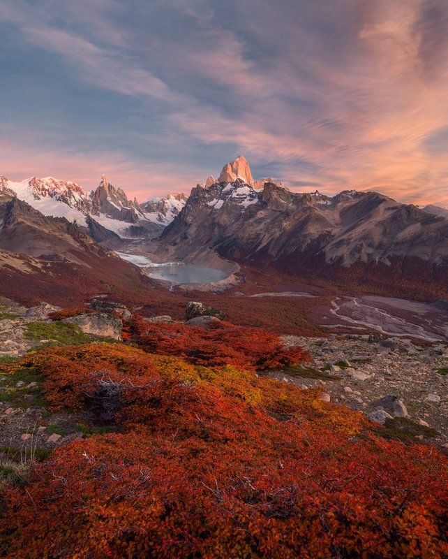 Patagonia in red фото превью