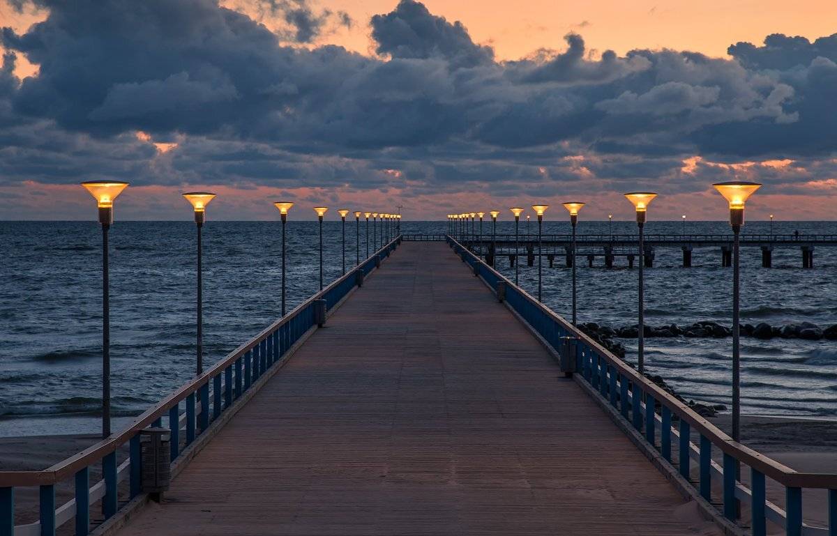 Пирс. Паланга. Литва., Юрий Чернов