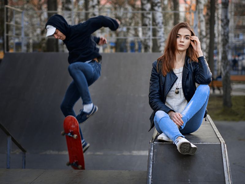 portrait girl street outdoor beautiful life lifestyle model *** фото превью