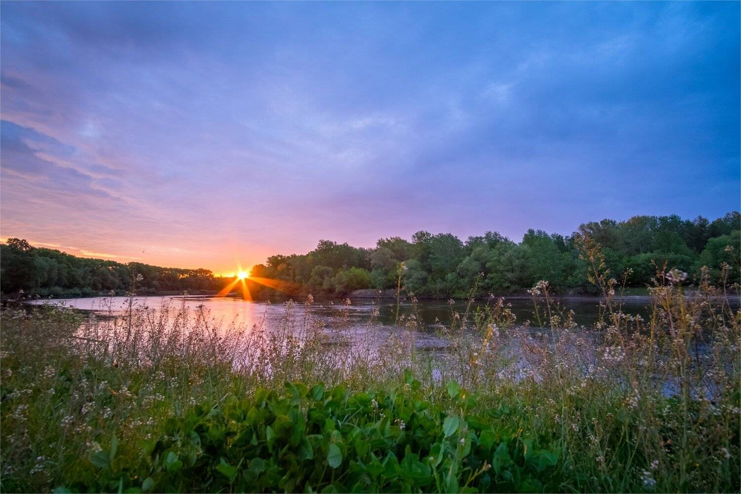 пейзаж,зима,закат,небо,река,природа,nature,landscape,snow,frost,sunset, Alex Arendar