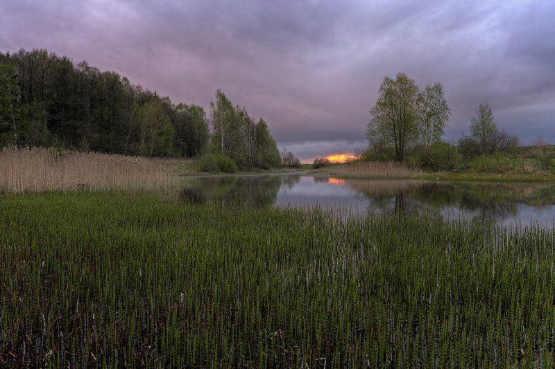 рассвет,утро Холодное майское утро фото превью