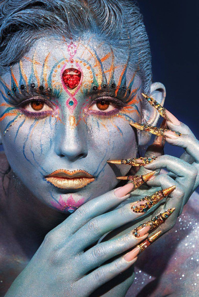 нейл-арт ногти визаж  make-up, Сергей Сотников