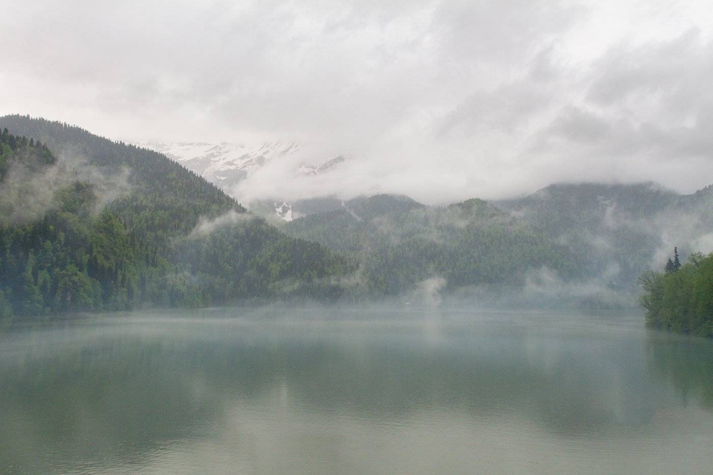 абхазия, рица, пейзаж, природа, горы, Евгений Кондрашков