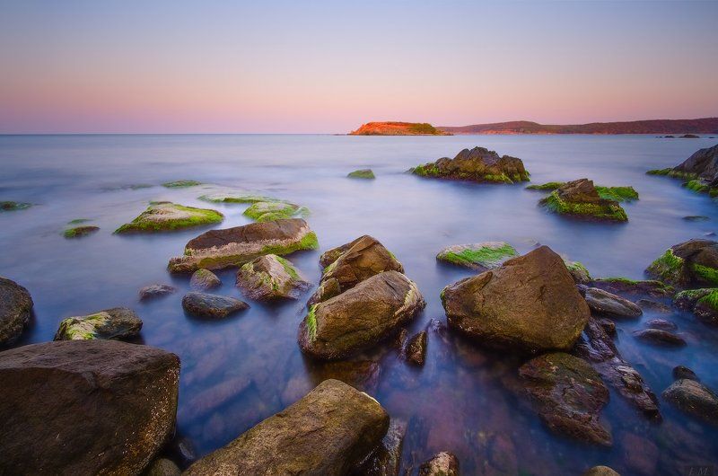 Bulgaria,evening,island,sea,seascape,sunset,water,Болгария,дюны,закат,камни,море,остров,Черное море,штиль,stones,black sea,Dunes,calm,Arkutino,Свети Тома,Аркутино,Saint Thomas Вечернее спокойствие фото превью