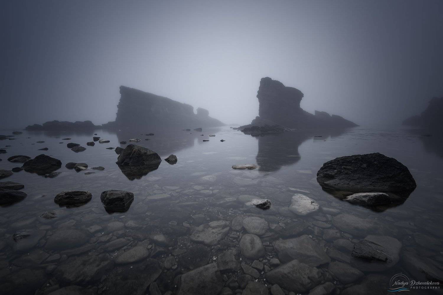 fog, sea, The Ships, Bulgaria, Надя Джевелекова