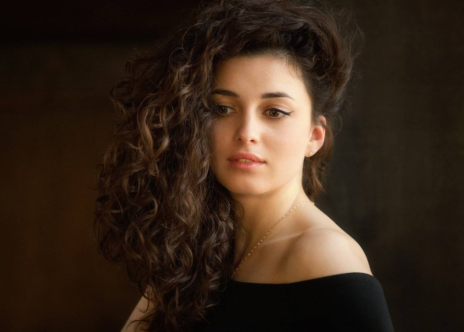 портрет, девушка, Алексей Назаров