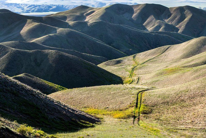 Весенние дороги Уральских гор фото превью