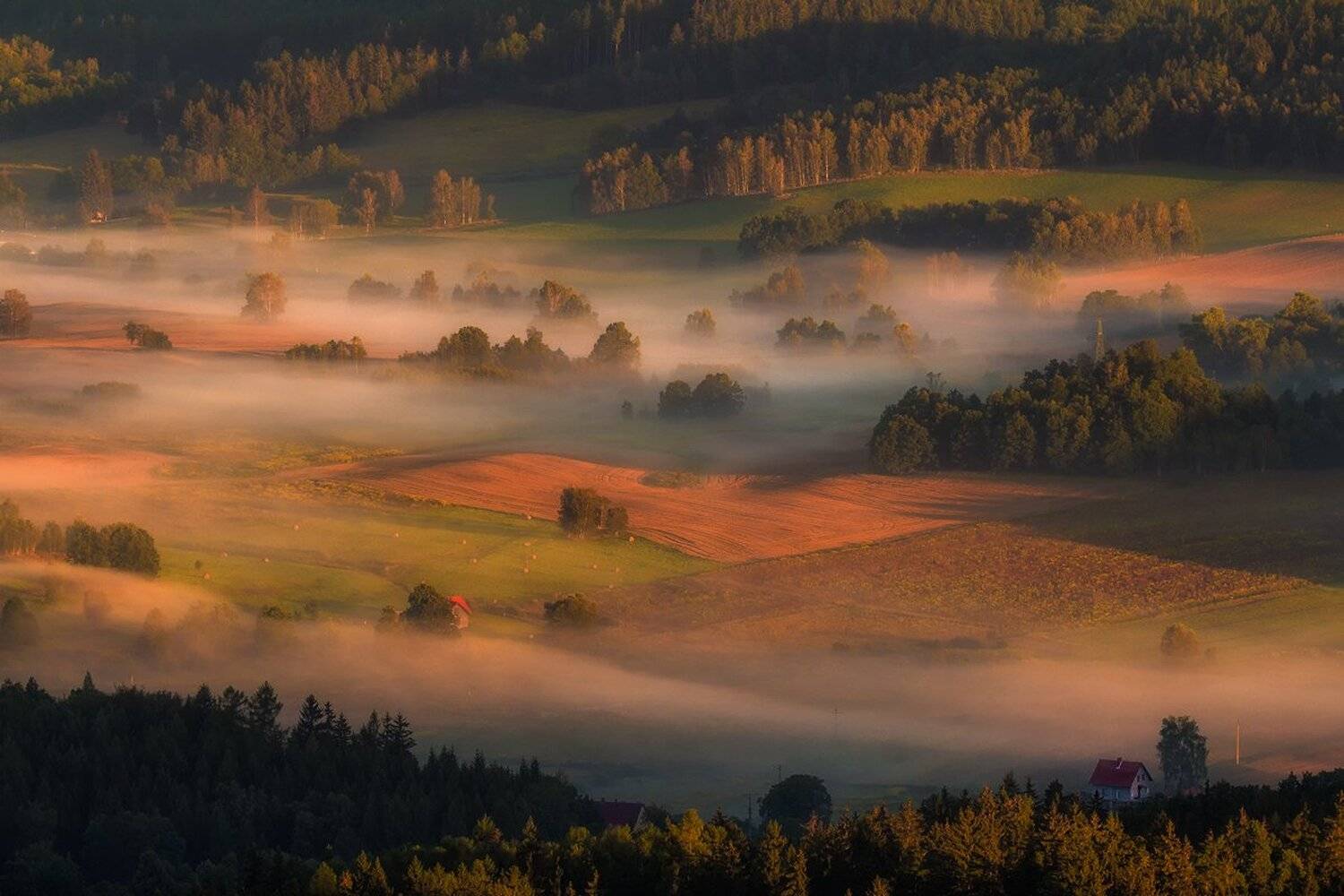 landscape,canon,mist,light,autumn, Iza,Darek