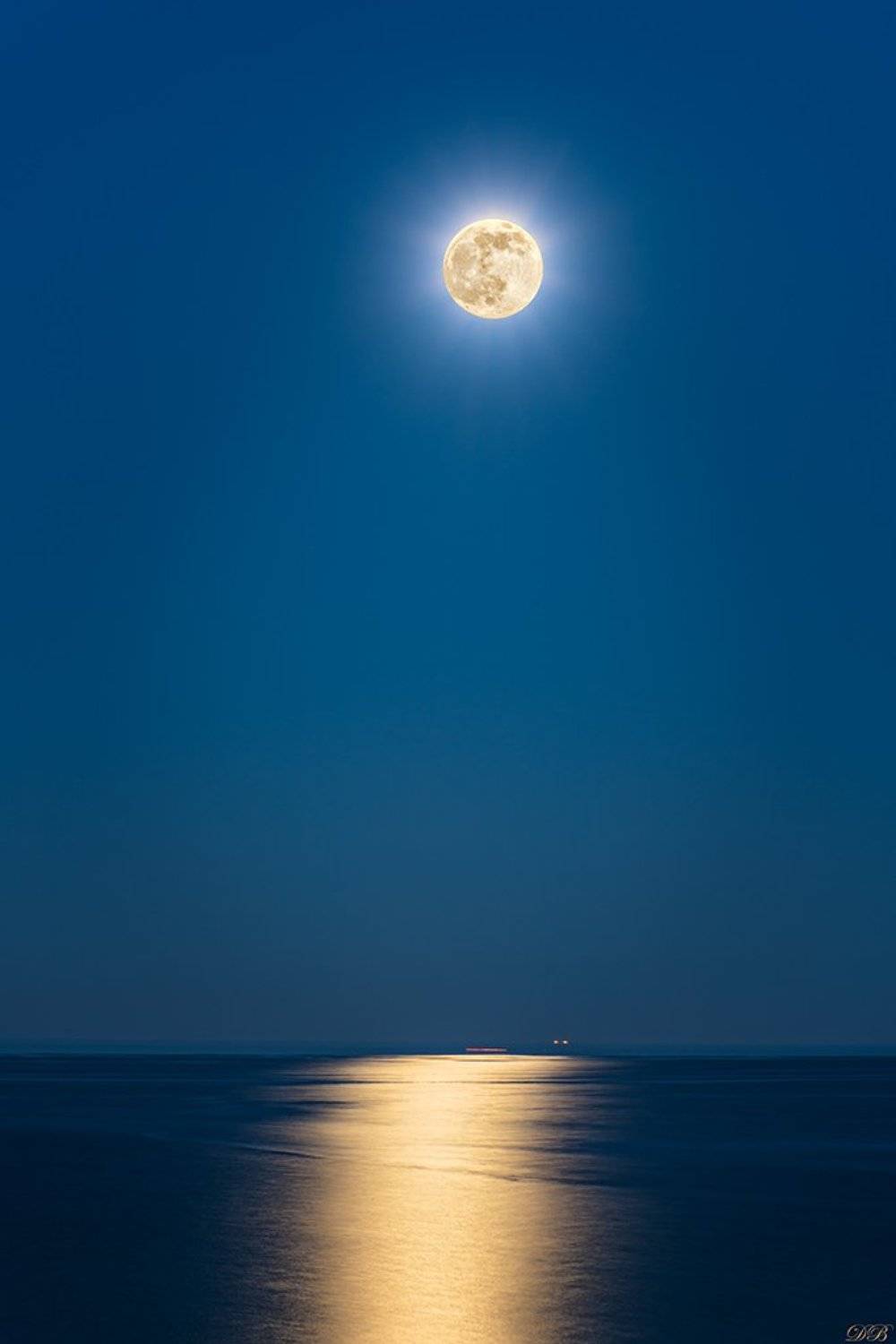 blue, color, colors, color image, image, landscape, moon, moonlight, night, photography, sea, seascape,, Dr Didi Baev