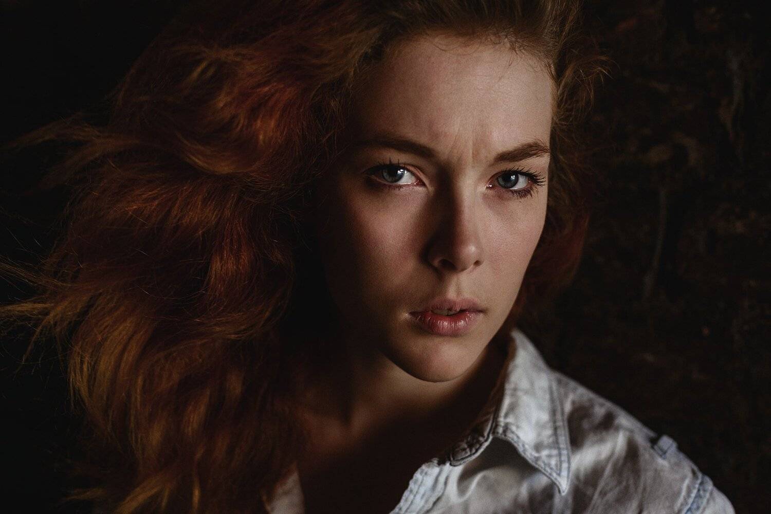 портрет, девушка, ветер, ритм, арт, Павел Соколов