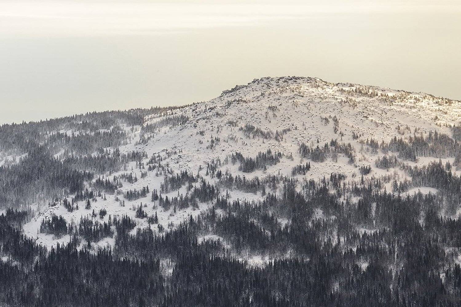урал,зима,таганай,белый,горы,снег,солнце, Dmitry Bastet