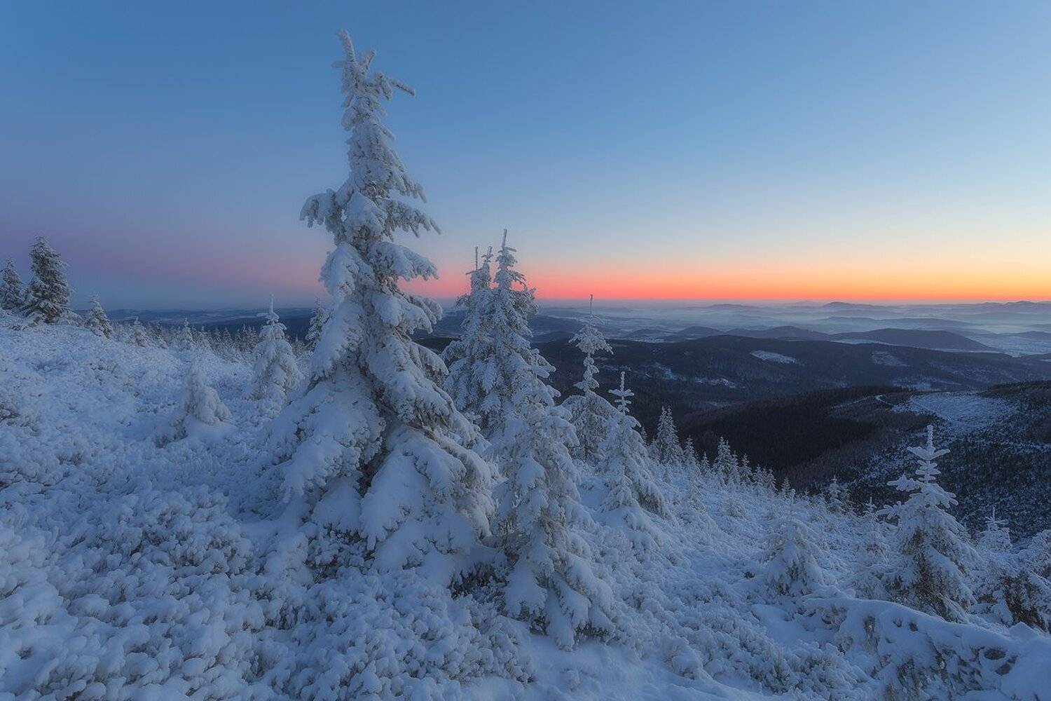 landscape,canon,winter,sunrise, Iza,Darek