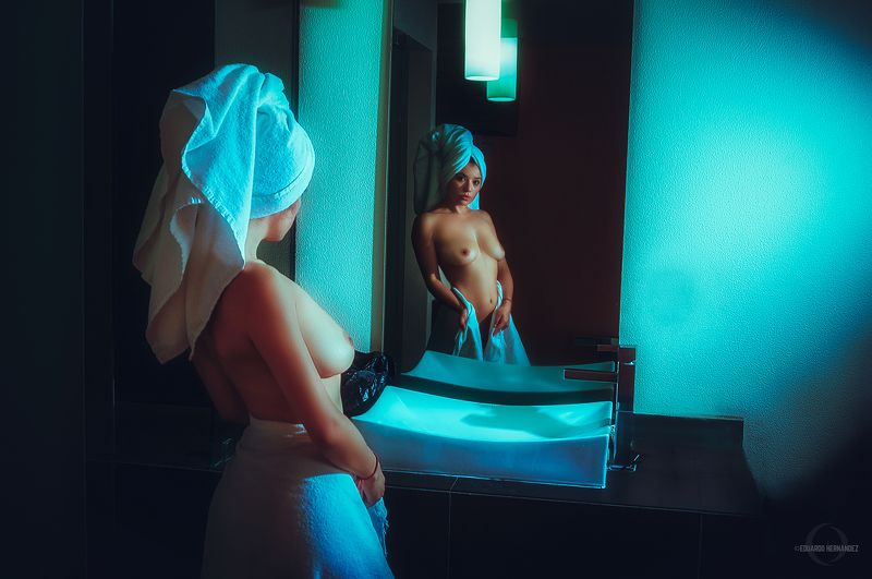 portrait, fine art, nude, hotel, The Sense of Beauty: Karine. фото превью