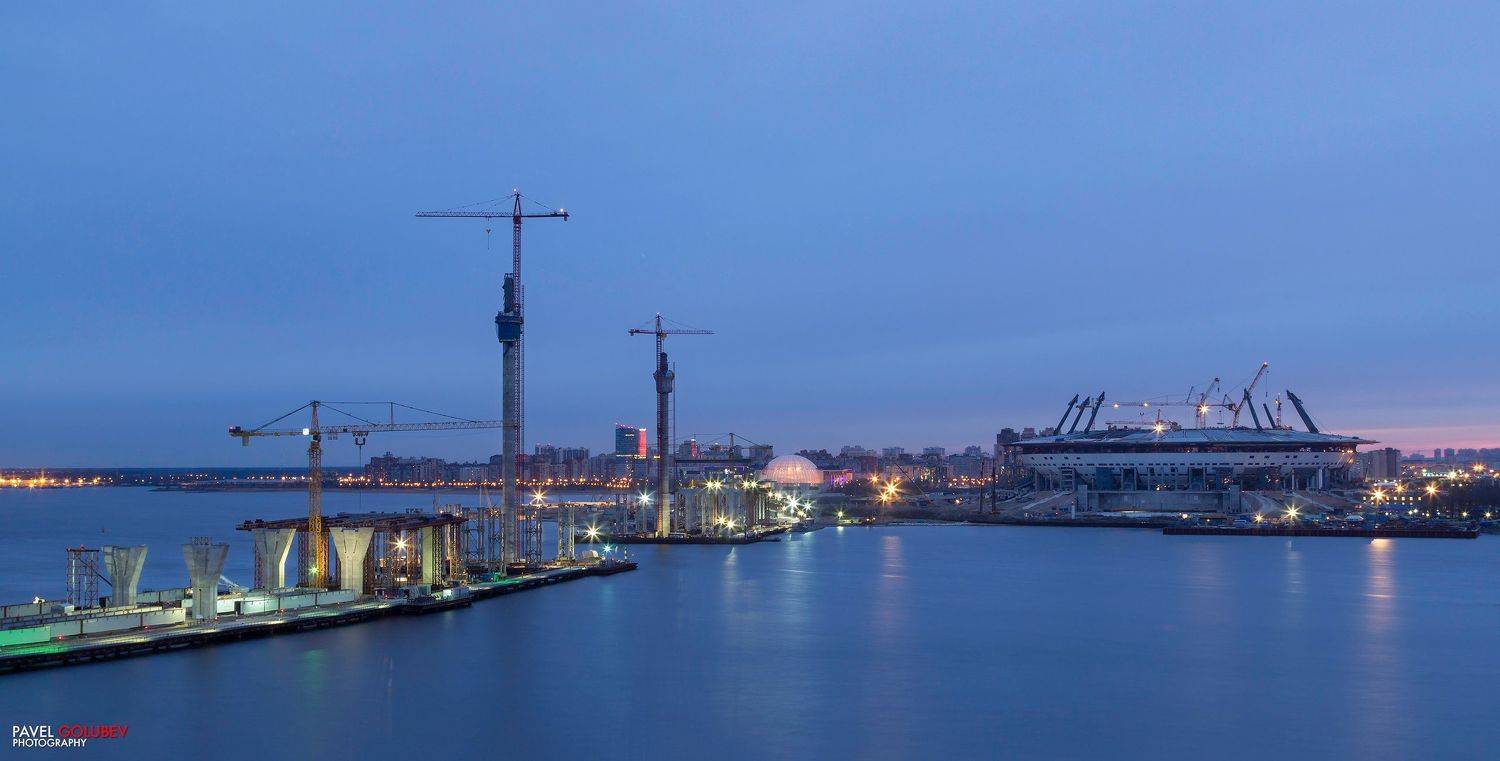golubevphoto, Россия, Петербург, СПб, Питер, ЗСД, пейзаж, город, Зенит, Павел Голубев
