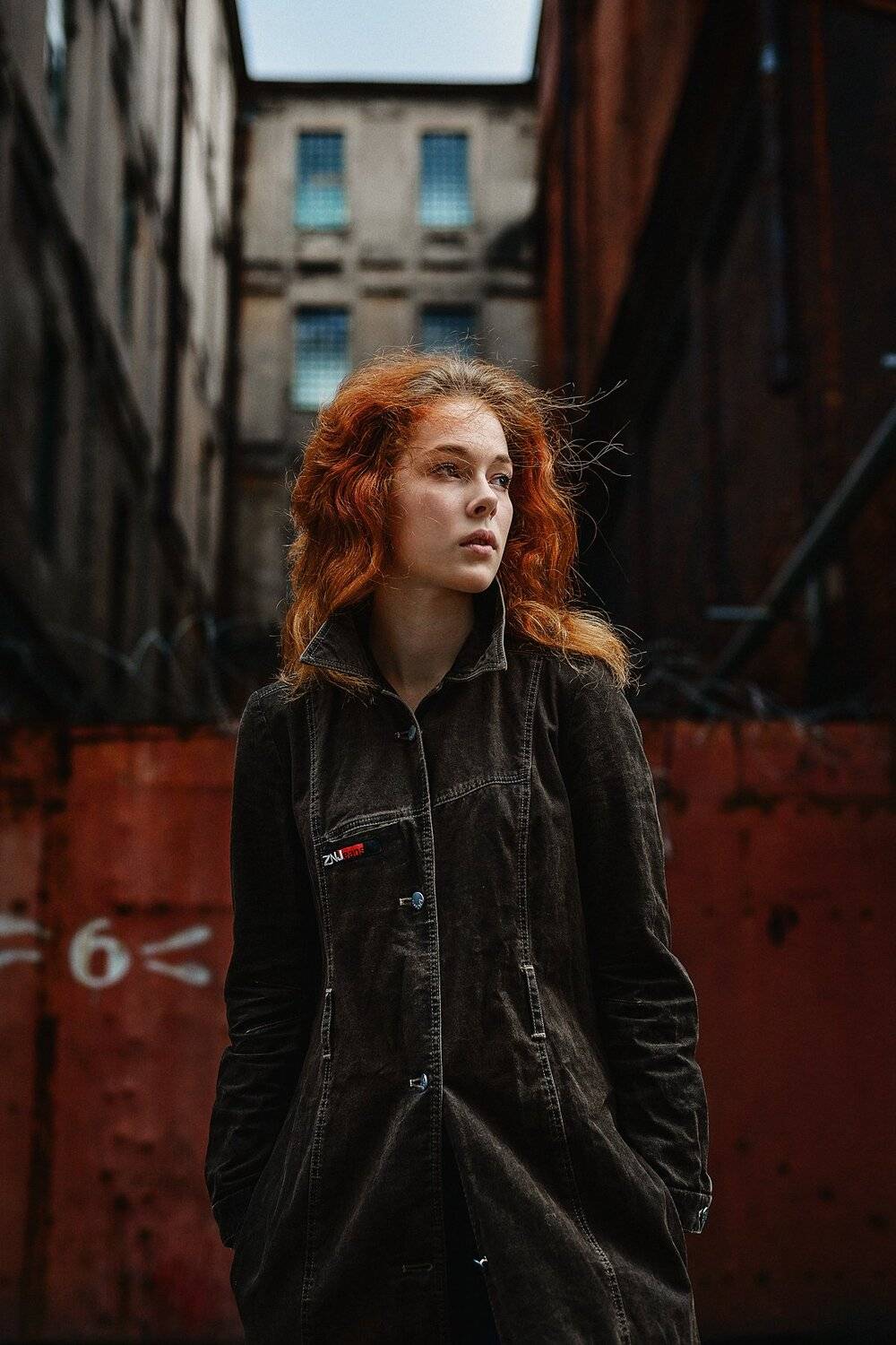 портрет, девушка, ветер, ритм, арт, Павел Соколов