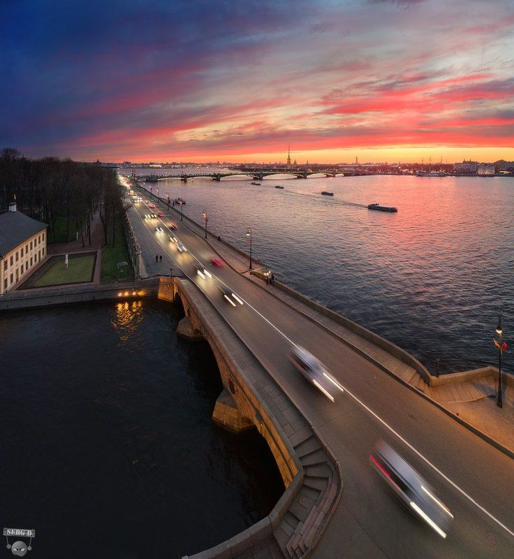 Прачечный мост, Дворцовая набережная фото превью