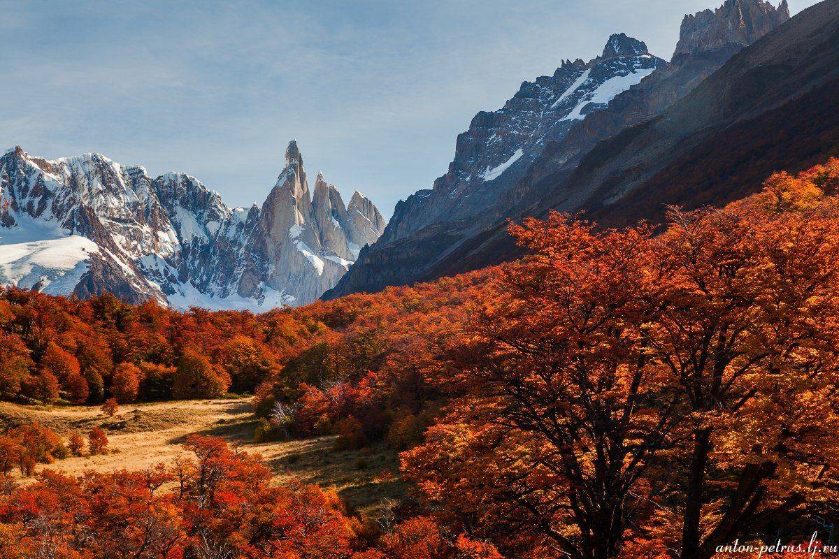 патагония, горы, рассвет, аргентина, Антон Петрусь