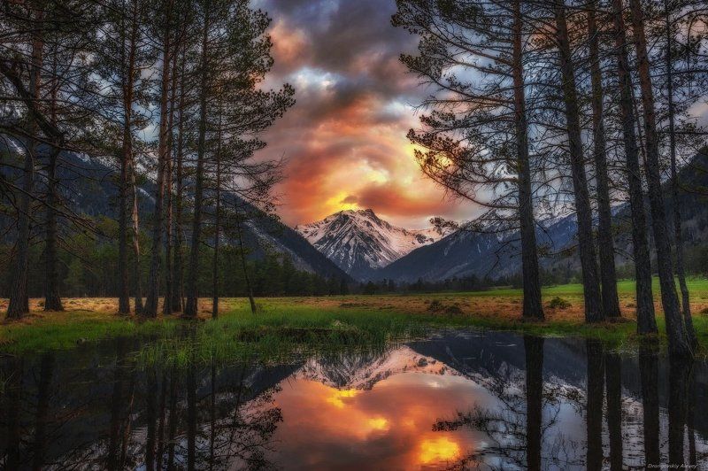 Пламя заката фото превью