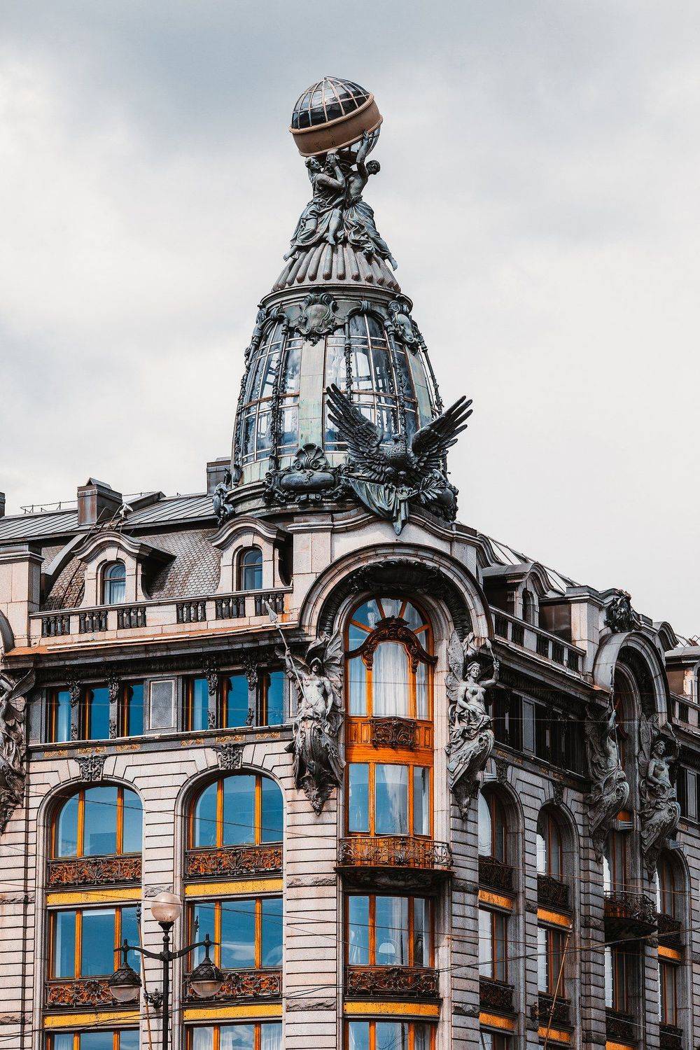 spring, russia, snow, спб, весна, снег, city, sky, небо, город, архитектура, Андрей Михайлов