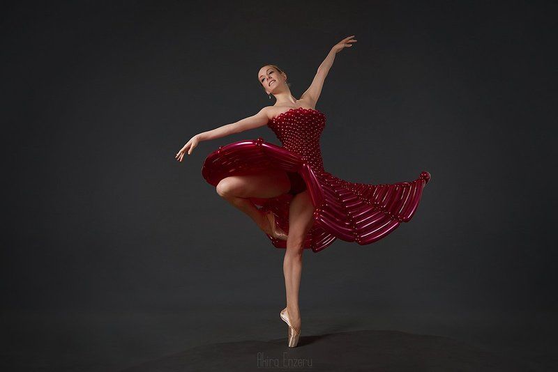 ballerina, dance, dancing, portrait, studio Моё Маленькое Шариковое Платье фото превью