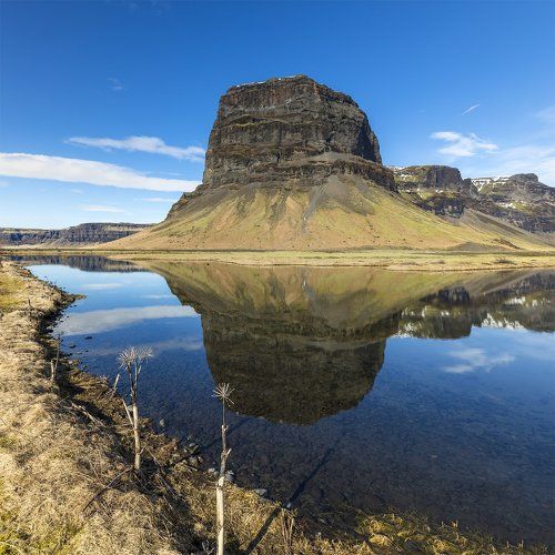 Lomagnupur mountain (767m), Iceland