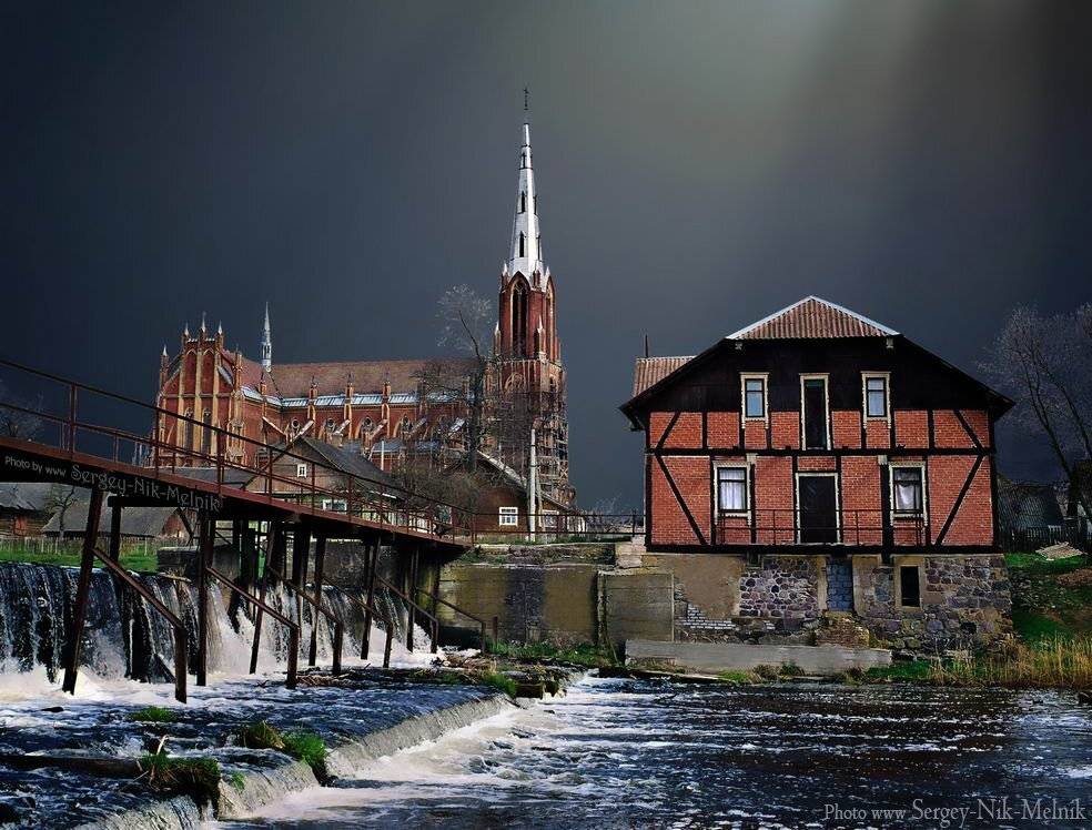 беларусь, минск, церковь, мельница, костел, гервяты, архитектура, Melnik-oy Serg-N-