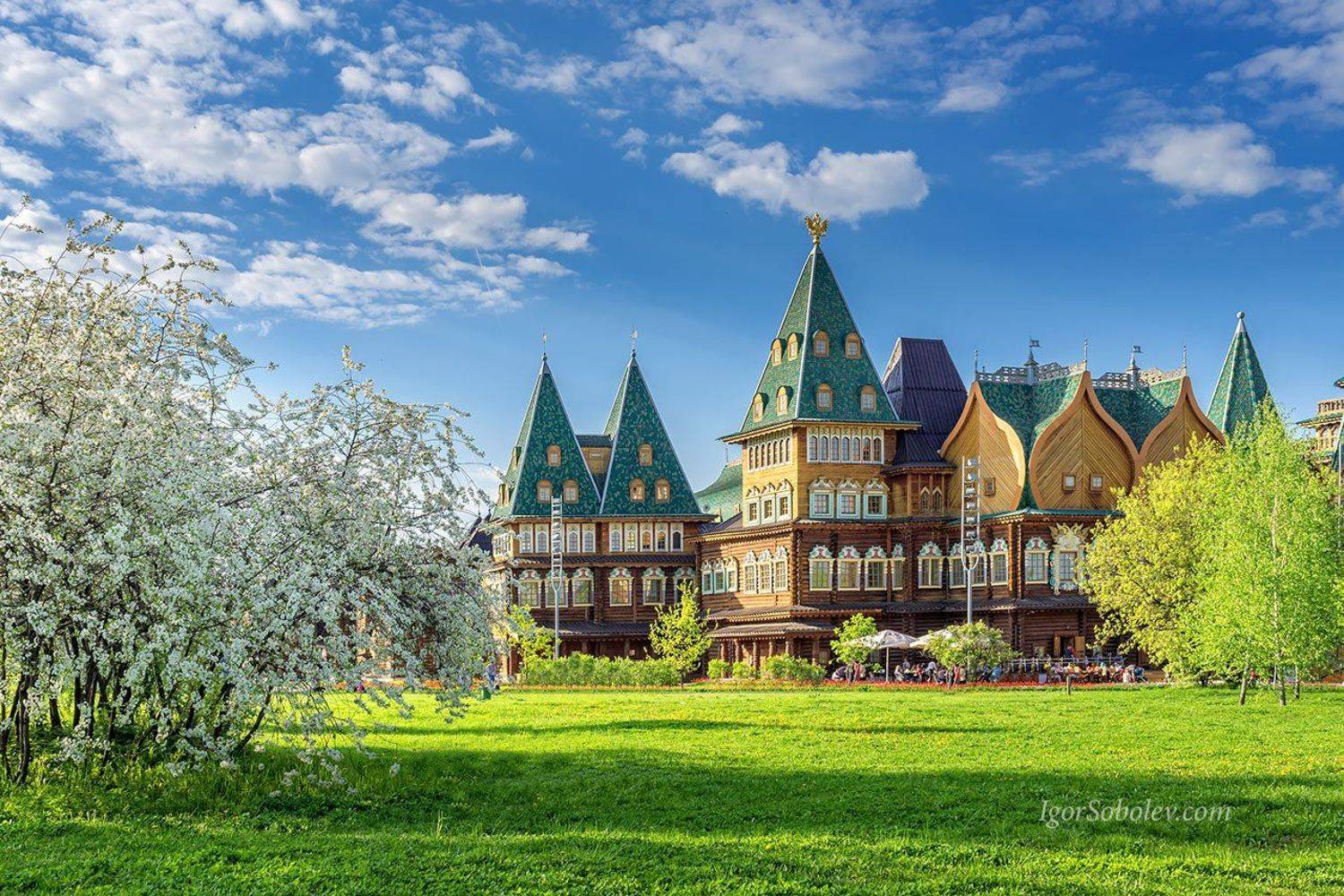 коломенское, дворец алексея михайловича, москва, весна, Соболев Игорь