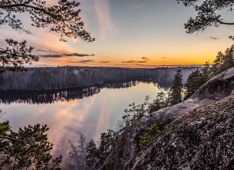 оз. Ястребиное. Карелия. фото превью