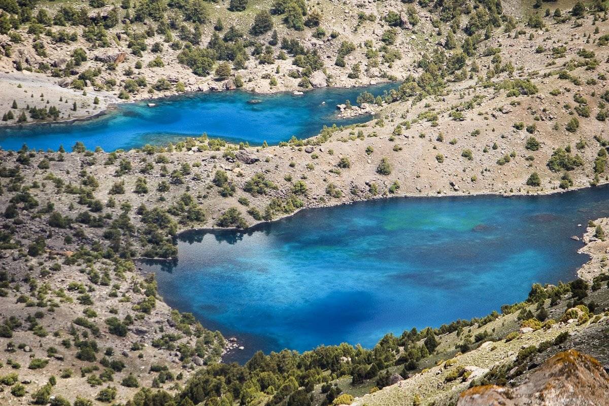 горы, скалы, Таджикистан, фаны, арча, горное, озеро,, Алексей Медведев