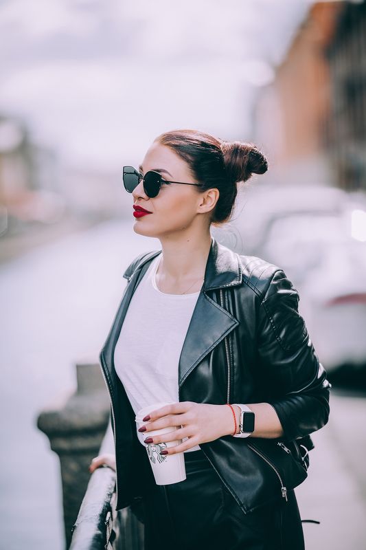 portarait, girl, girls, street, sun, sunset, city, портрет, девушка, улица, город Girl фото превью