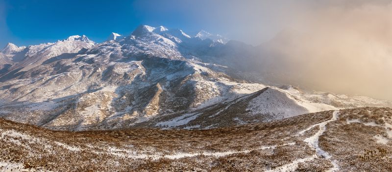 Утро с видом на Канчанджангу фото превью