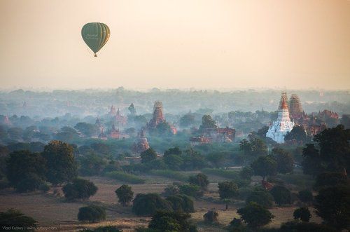Balloons Over Old Pagan