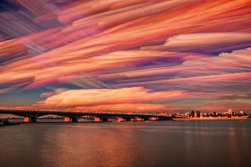 Акварельные облака