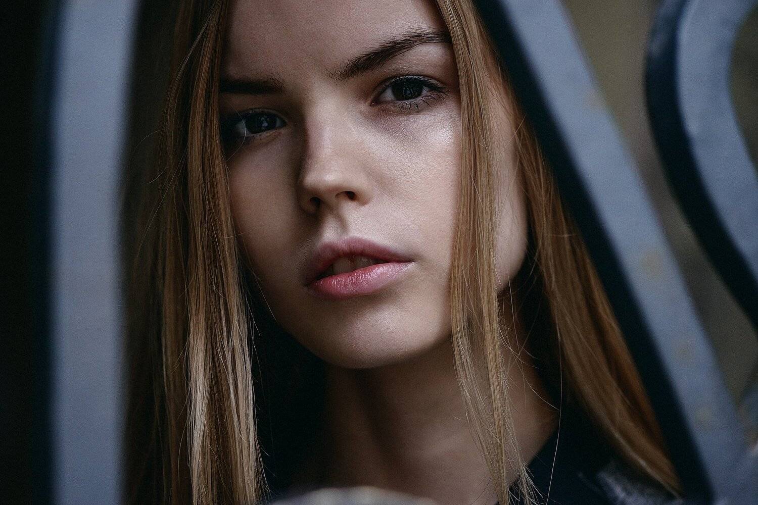 портрет, девушка, ветер, ритм, арт, Павел Соколов