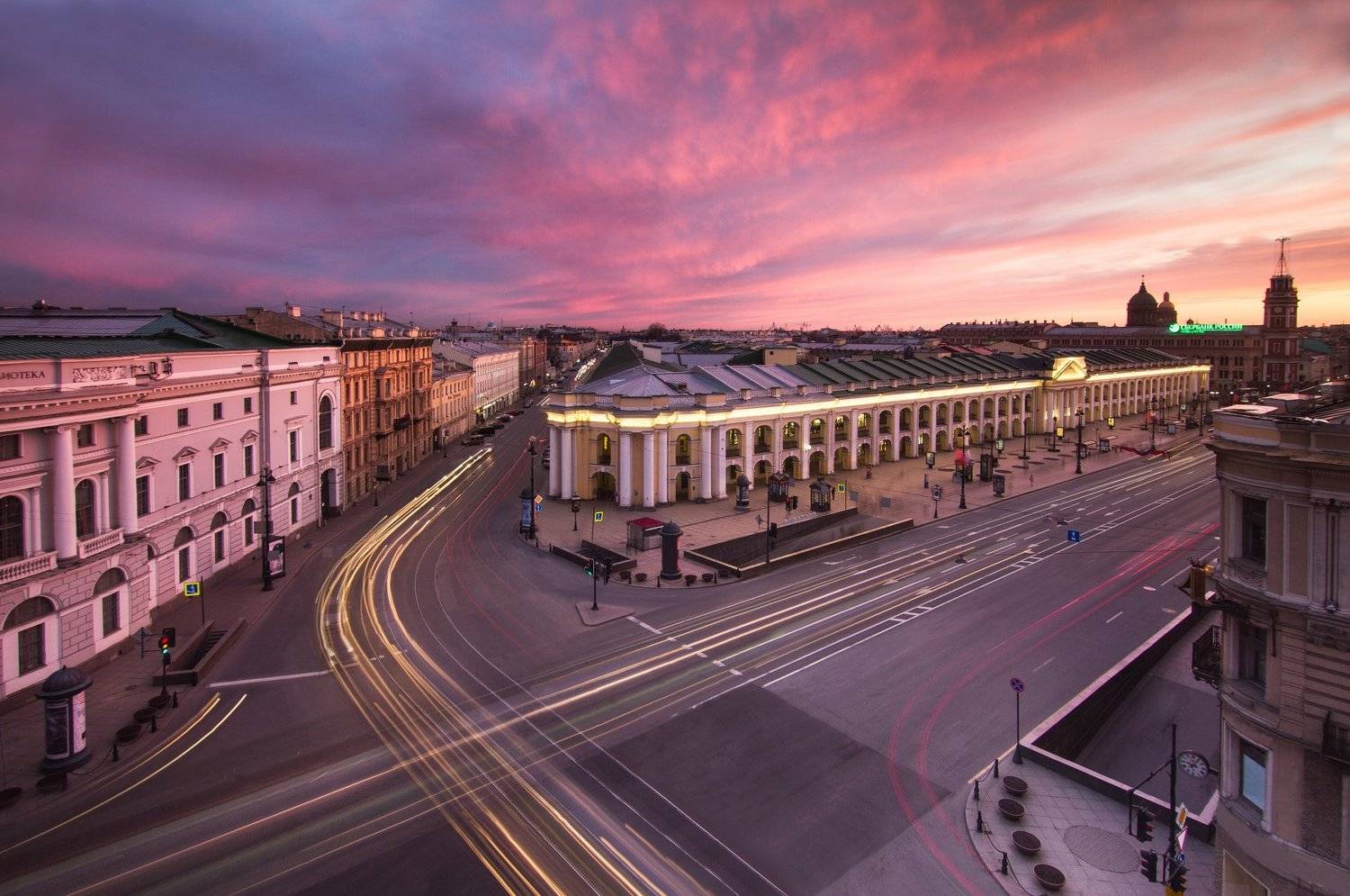 санкт-петербург, петербург, город, крыша, закат, Мария Креймер