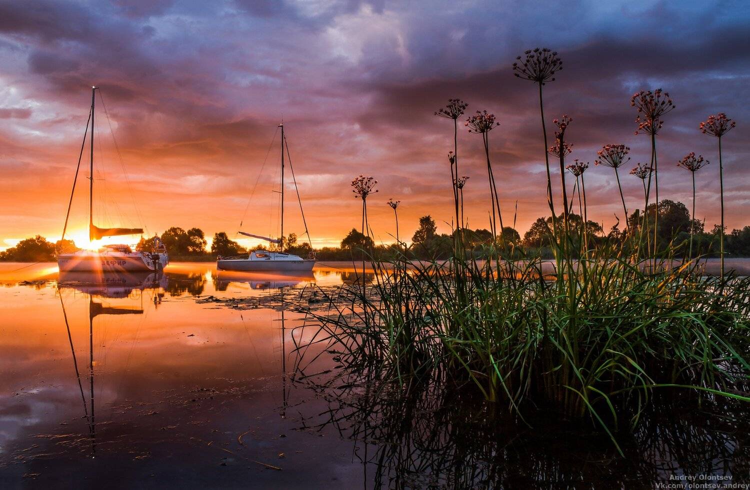 дубна, наукоград, подмосковье, россия, пейзаж, пейзажи, вода, солнце, отражение, рассвет, красота, природа, весна, погода, canon dubna, naukograd, moscow, russia, landscape, water, sun, reflection, dawn, beauty, nature, spring, weather, Андрей Олонцев