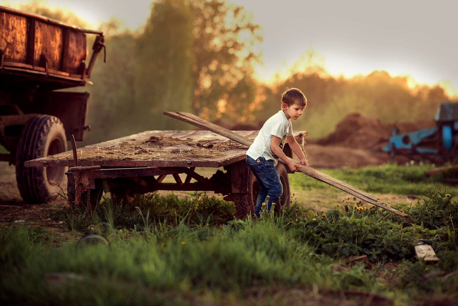 закатное солнце, съёмка на закате, детская съёмка на закате, фотосессия на ферме,, Татьяна