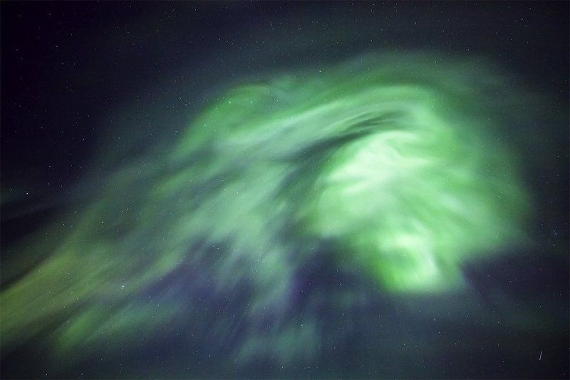 northern lights iceland Northern lights right above the head (Iceland\'17) фото превью