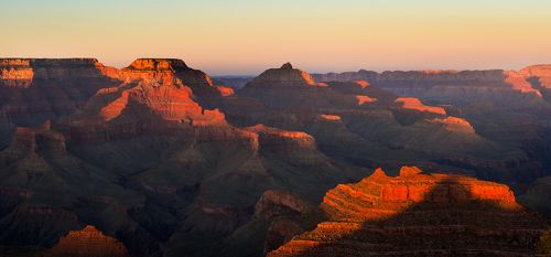 Гранд Каньон на закате