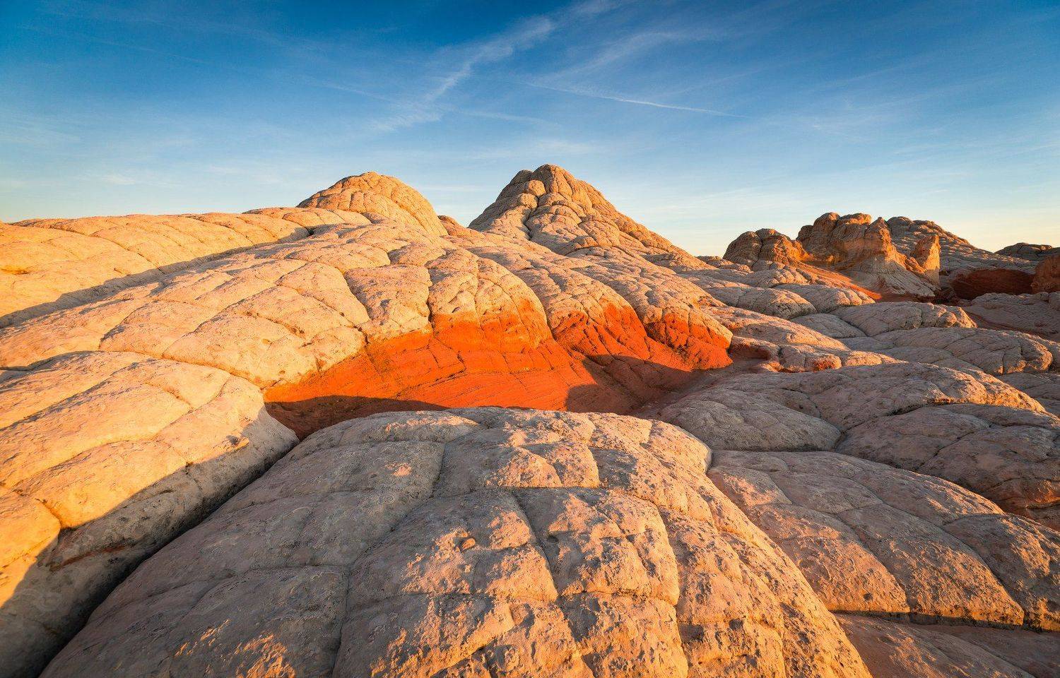 сша, пейзаж, аризона, белый карман, другой мир, вечер, марс, закат, Кирилл Трубицын
