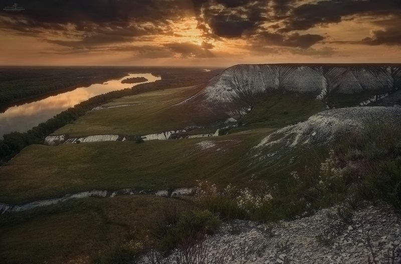 меловые горы Парк мелового периода фото превью