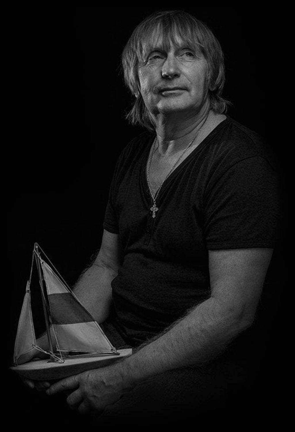 портрет, чернобелое, Алексей Малышев