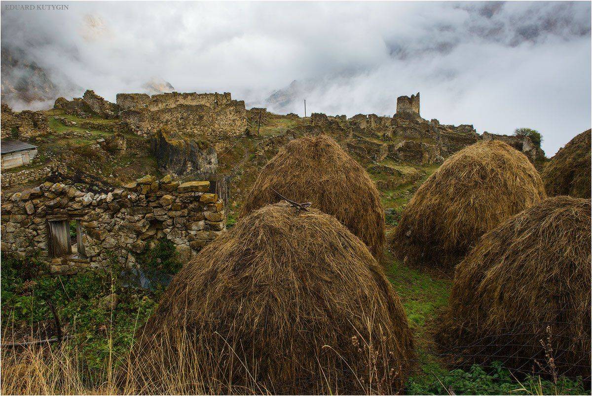 Россия, Кавказ, Северная, Осетия, Алания, Лезгор, Лесгор, осень, октябрь, , Кутыгин Эдуард